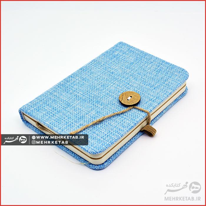 دفتر یادداشت جیبی دکمه دار بندی
