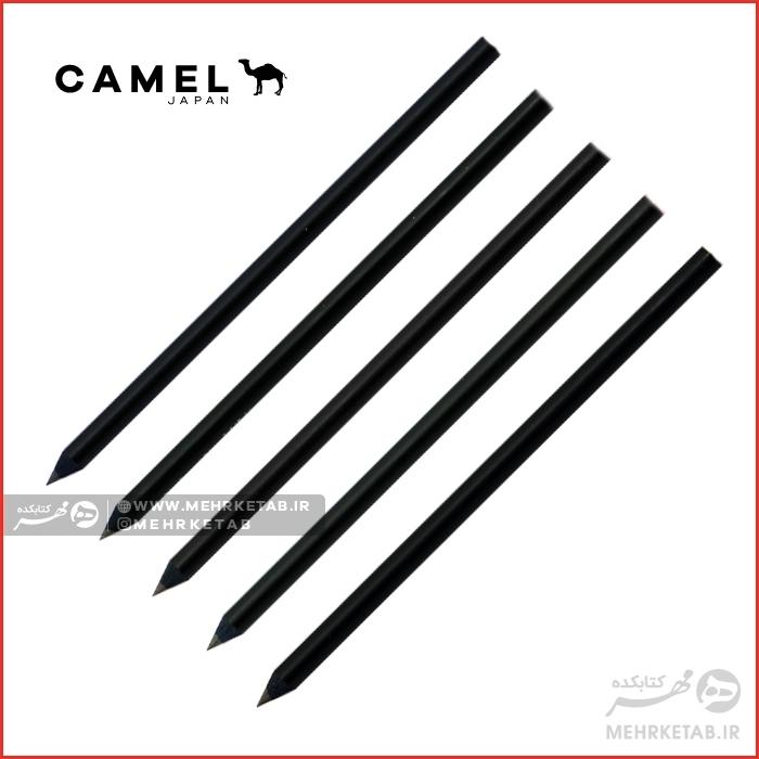 مداد مینیاتوری بدنه مشکی کمل Camel black wood Mini Pencil