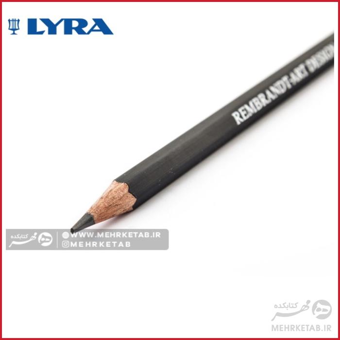 مداد طراحی 9B لیرا مدل  رامبراند Lyra Rembrandt Art Design Graphite Pencil - 9B - تصویر 2