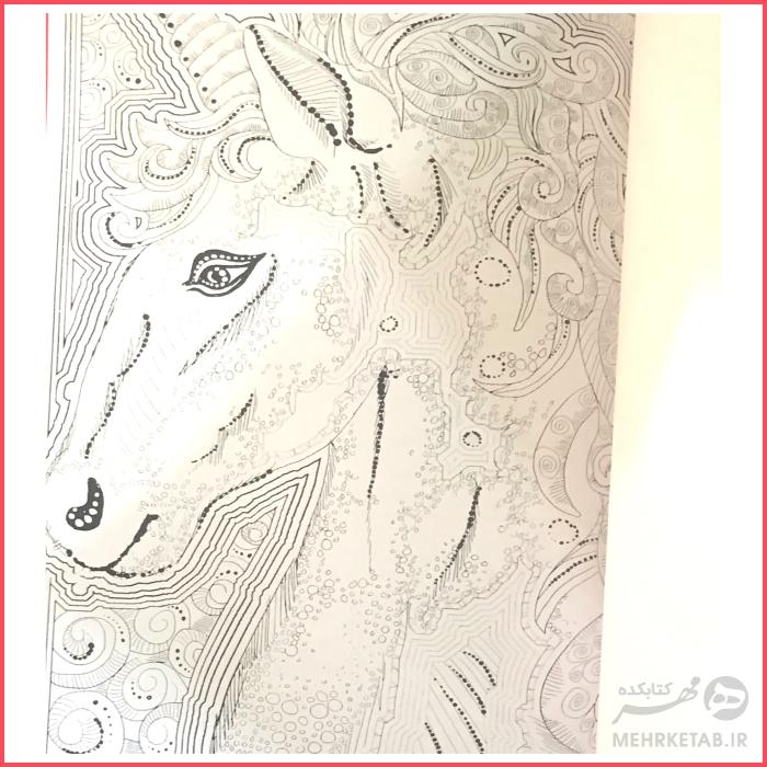 کتاب رنگ آمیزی بزرگسالان هنر شفا بخش - تصویر 4