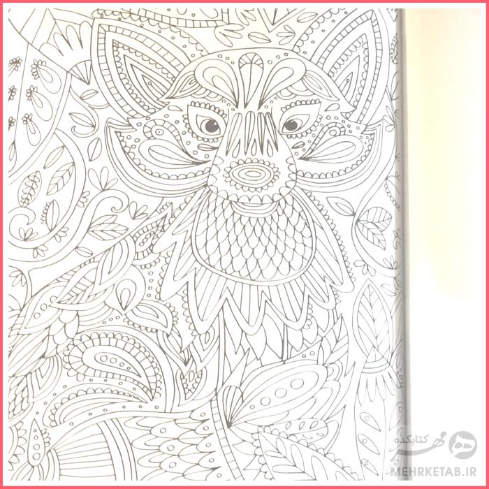 کتاب رنگ آمیزی بزرگسالان دنیای سبز ما - تصویر 3