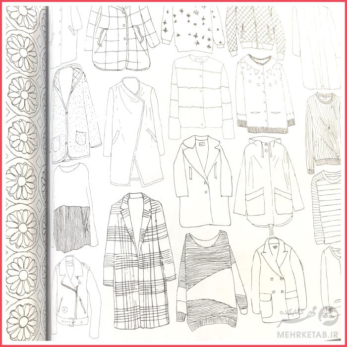 کتاب رنگ آمیزی بزرگسالان رازهای پاریس - تصویر 3