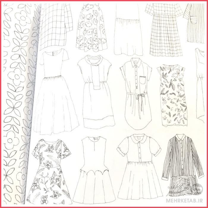 کتاب رنگ آمیزی بزرگسالان رازهای پاریس - تصویر 5