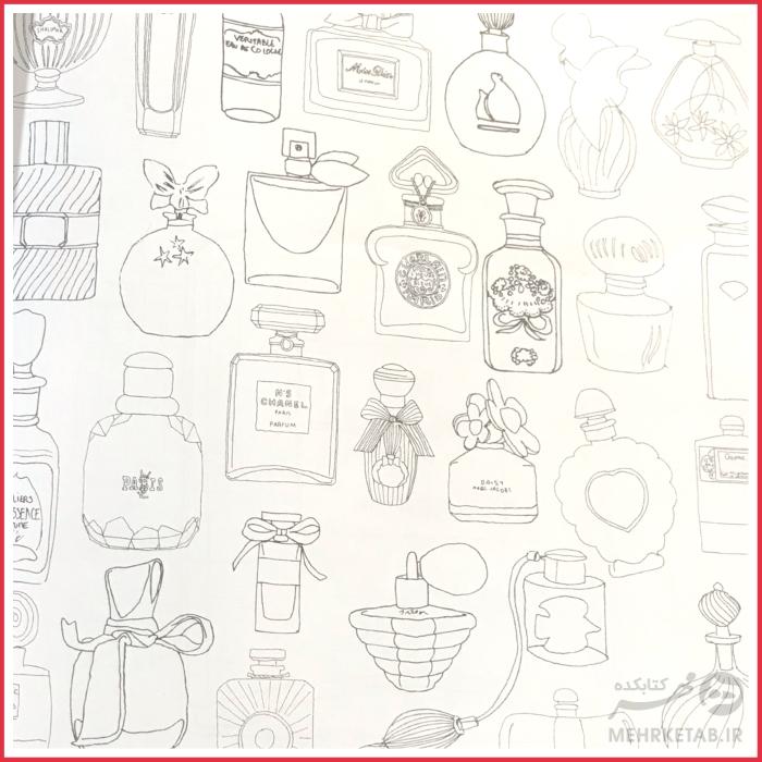 کتاب رنگ آمیزی بزرگسالان رازهای پاریس - تصویر 4