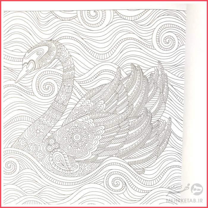 کتاب رنگ آمیزی بزرگسالان ضد استرس زوتراپی - تصویر 5