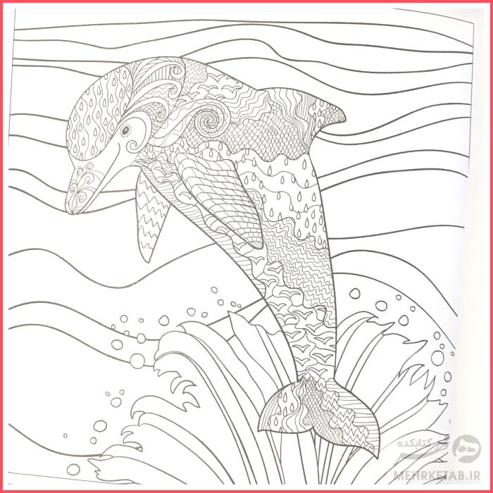 کتاب رنگ آمیزی بزرگسالان ضد استرس زوتراپی - تصویر 3