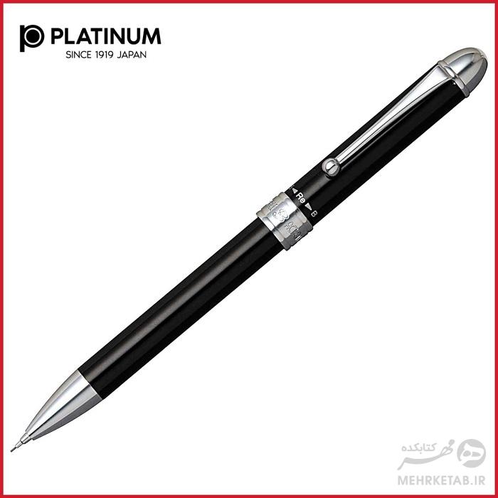 قلم سه کاره مدل 1000 پلاتینیوم platinum mwb-1000c multi function pen