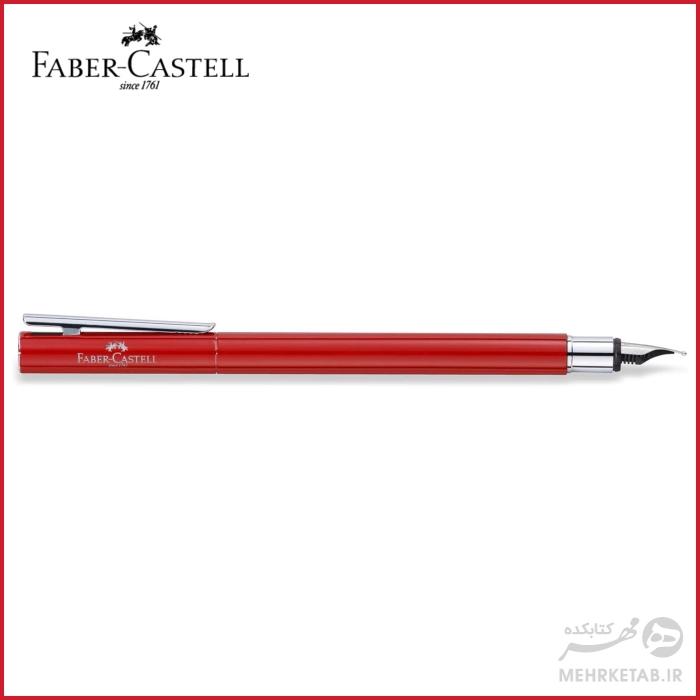 خودنویس نیو اسلیم قرمز  فابر کاستل   Faber-Castell NEO Slim Fountain Pen - تصویر 3