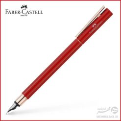 خودنویس نیو اسلیم قرمز رز گلد  فابر کاستل   Faber-Castell Fountain pen Neo Slim Oriental Red, Rose Gold