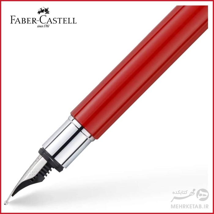 خودنویس نیو اسلیم قرمز  فابر کاستل   Faber-Castell NEO Slim Fountain Pen - تصویر 2
