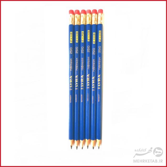 مداد مشکی پاک کن دار لیرا - تصویر 2