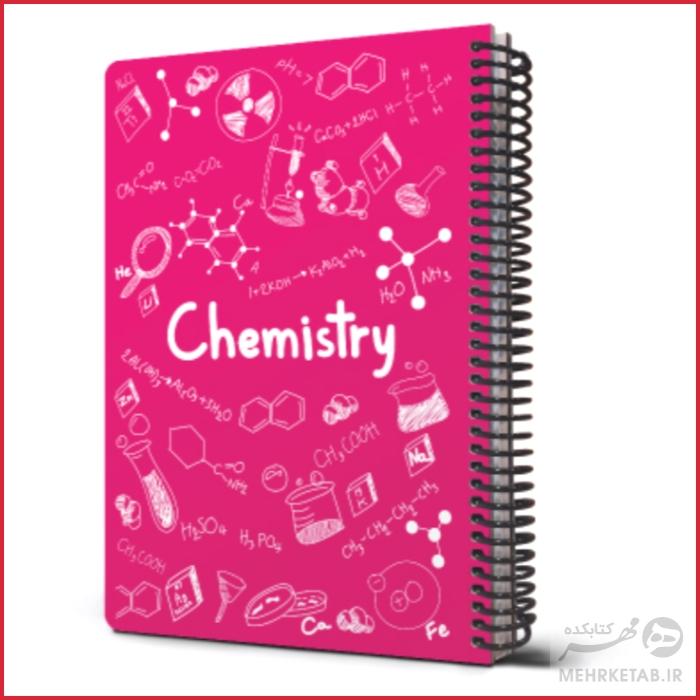 دفتر وزیری جلد سخت طرح فرمول های شیمی مدل 2021 - تصویر 6