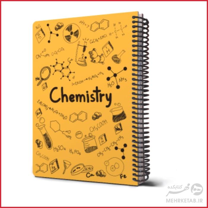 دفتر وزیری جلد سخت طرح فرمول های شیمی مدل 2021 - تصویر 10