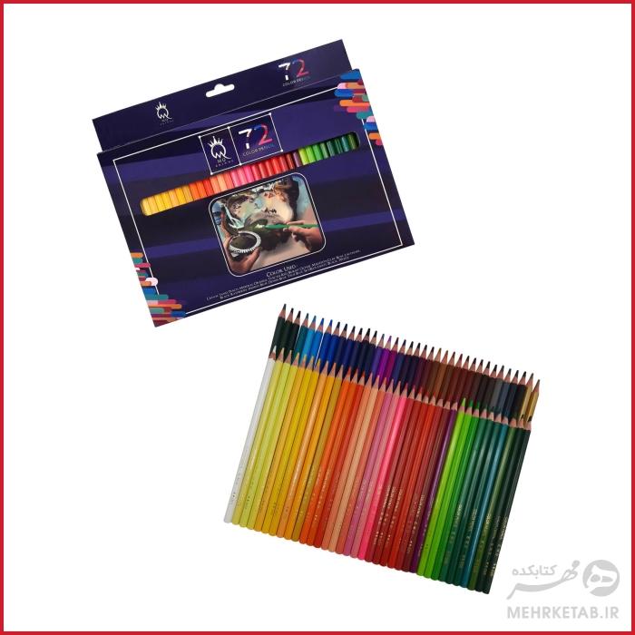 مداد رنگی 72 رنگ ام کیو - تصویر 3