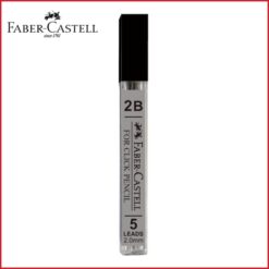 مغزی اتود 2 میلی متری فابر کاستل Faber-Castell fineline lead, 2B, 2.0 mm for Click mechanical pencil