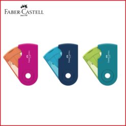 تراش فابرکاستل مدل اسلیو رنگهای فانتزی faber castell SLEEVE Sharpener student edition