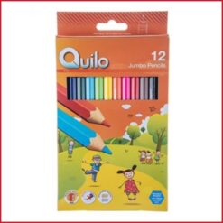 مداد رنگی 12 رنگ جامبوی کوییلو