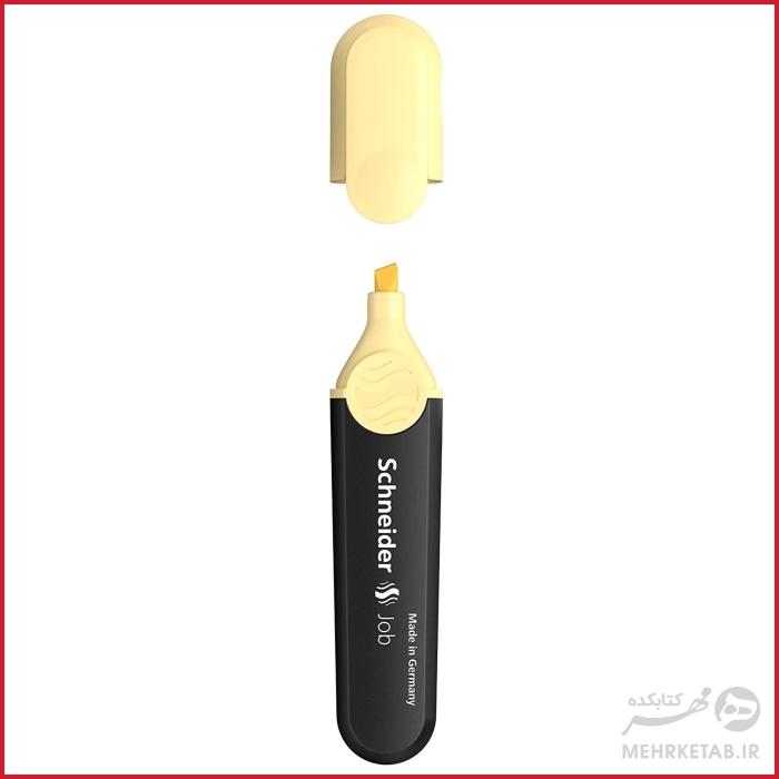 هایلایتر جاب اشنایدر سری رنگهای پاستلی Schneider Pastel Job Highlighter Marker - تصویر 7
