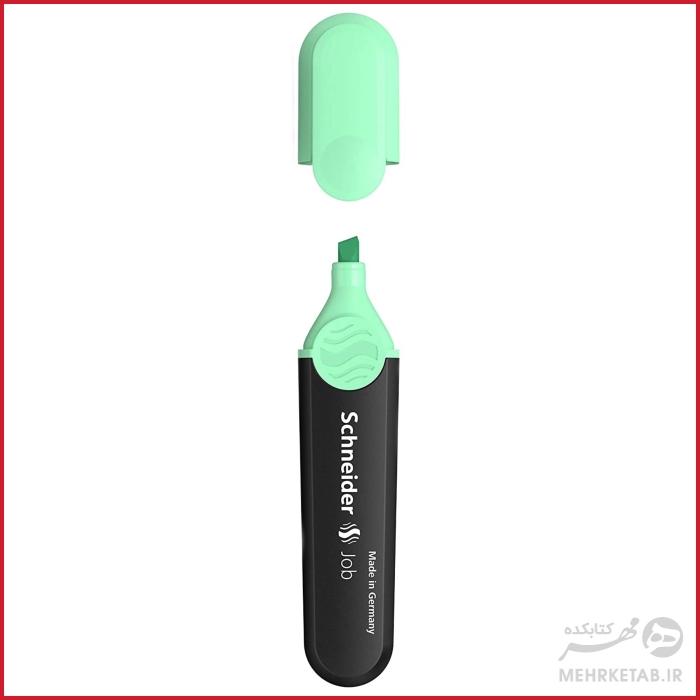 هایلایتر جاب اشنایدر سری رنگهای پاستلی Schneider Pastel Job Highlighter Marker - تصویر 6