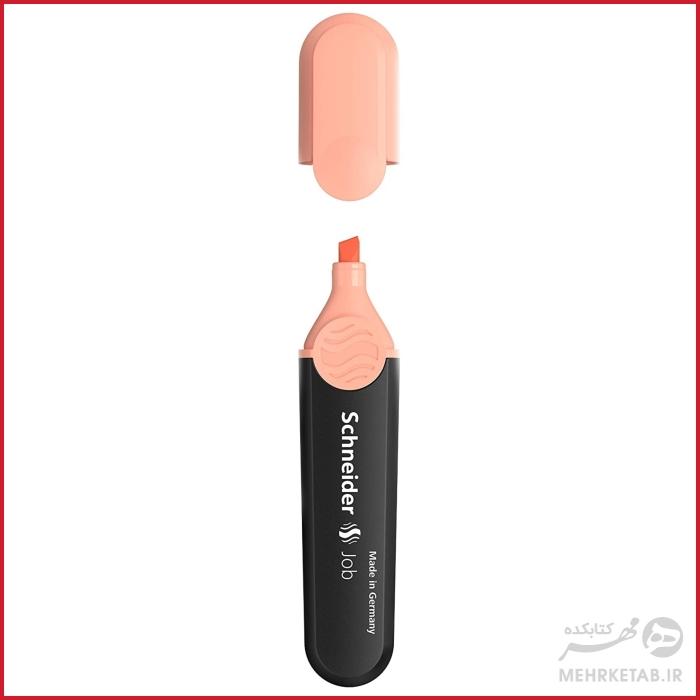 هایلایتر جاب اشنایدر سری رنگهای پاستلی Schneider Pastel Job Highlighter Marker - تصویر 5