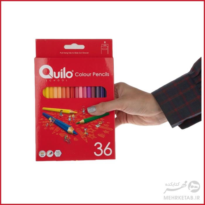 مداد رنگی 36 رنگ کوییلو - تصویر 3