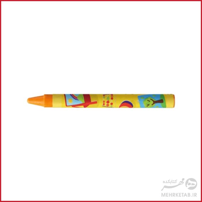 مداد شمعی 12 رنگ جامبوی استابیلو  stabilo jumbo yippy-wax - تصویر 2