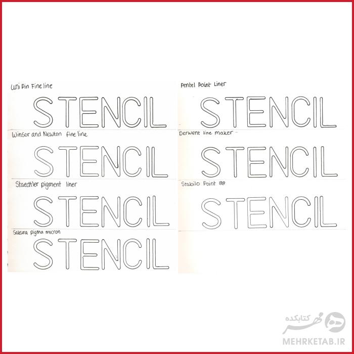 راپید حرفه ای یونیبال بسته شش عددی Uniball Technical Fineliner Pens set of 6 - تصویر 5