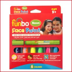 ماژیک گریم صورت فانبوی 6 رنگ سری رنگهای نئون