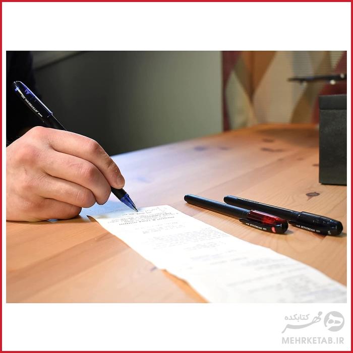 روان نویس یونی بال مدل جت استریم 101 Uni-ball  Jetstream 101 Ball Point Pens - تصویر 6