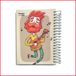 دفتر یادداشت 160 برگ جلد سخت کاسپین