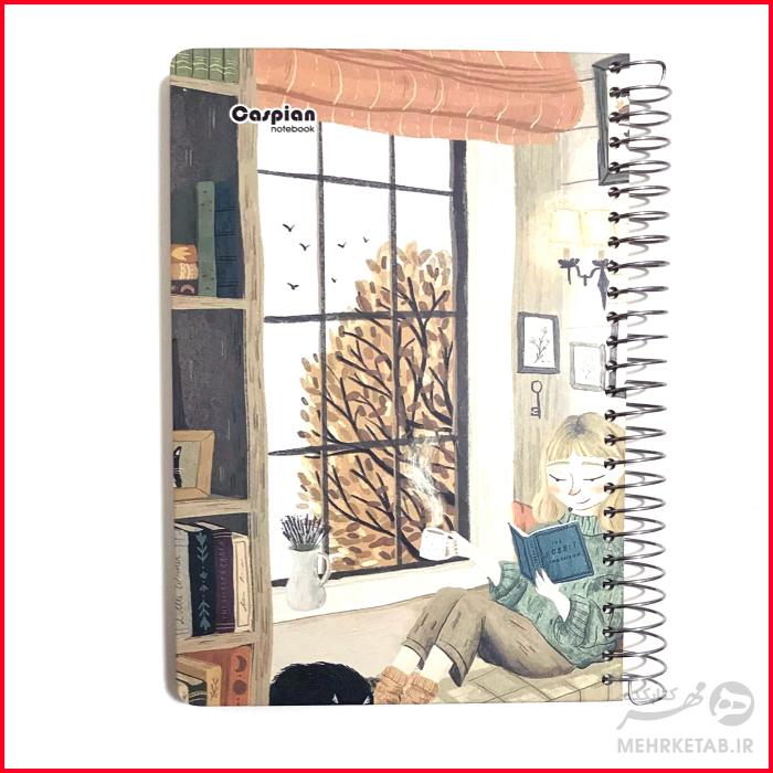 دفتر نقطه ای،سیمی جلد سخت کاسپین - تصویر 8
