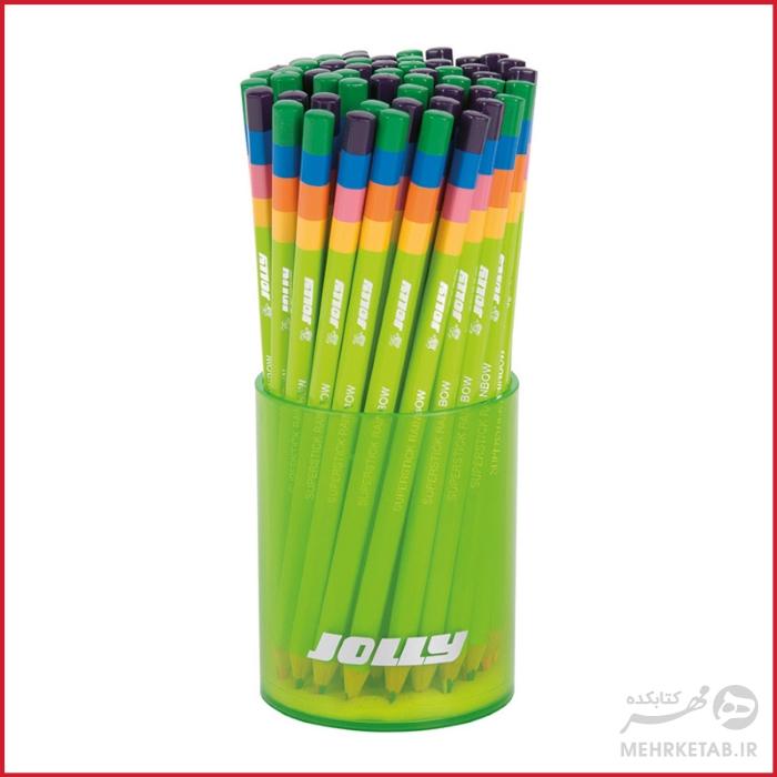 مداد چهار رنگ جولی jolly Supersticks Rainbow pencil