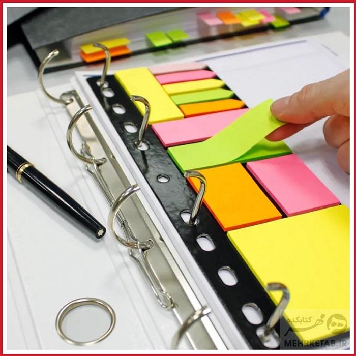 ست برچسب اینفو مدل 874809 Info Page Marker 8748-09 - تصویر 2