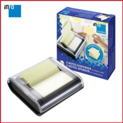 ست رومیزی هولدر و کاغذ پشت چسب دار اینفو  مدل 544301 Info z- notes dispenser 5643-01