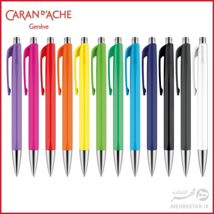 خودکار کرن داش مدل 888 Caran d'Ache 888 Infinite Ballpoint Pen - تصویر 11