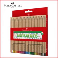 مداد رنگی 24 رنگ طبیعی فابر کاستل faber castell 24 naturals colour pencils
