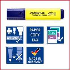 هایلایتر کلاسیک و پاستلی استدلر staedtler textsurfer  highlighters