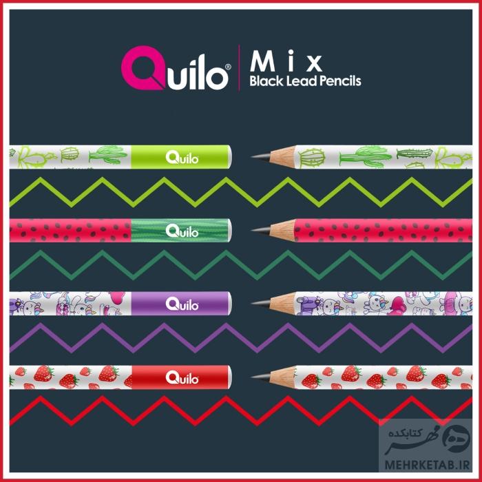 مداد کوییلو طرح میکس