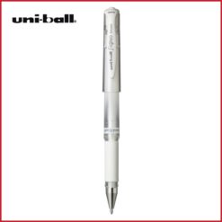 روان نویس ژله ای یونی بال سفید مدل سیگنو 153 uniball signo gold um-153 fine pen