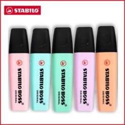 پکیج پنج عددی هایلایتر پاستلی استابیلو STABILO BOSS ORIGINAL Pastel set of 5