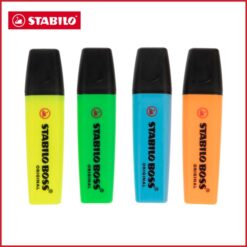 هایلایتر باس استابیلو بسته چهار عددی STABILO BOSS ORIGINAL pack of 4