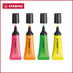 هایلایتر نئون استابیلو بسته چهار عددی STABILO NEON Pack of 4 Assorted Colours