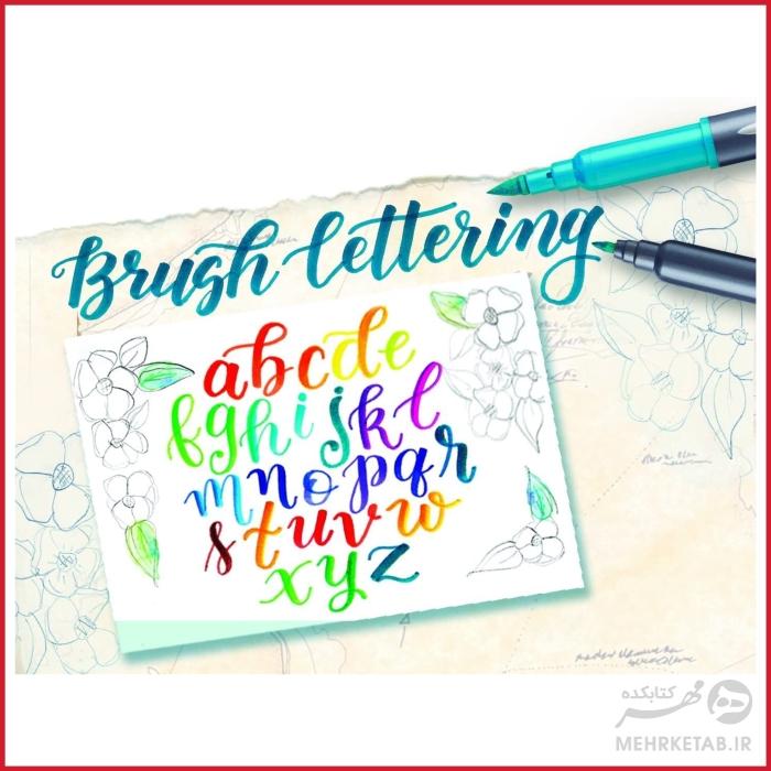 ماژیک 12 رنگ براش دو سر استدلر Staedtler Double-Ended Brush Marker Brush Letter Duo - تصویر 2