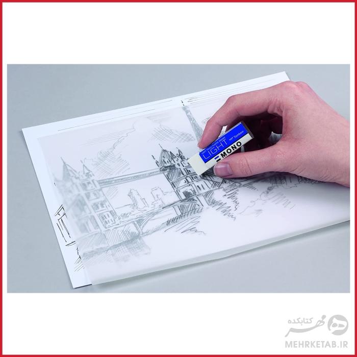پاک کن تومبو مدل لایت Tombow Mono Light pe-lts Eraser - تصویر 2