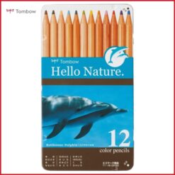 مداد رنگی 12 رنگ تومبو مدل طبیعتTombow Hello Nature 12 Color Pencil