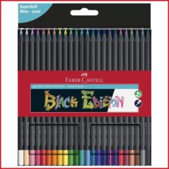 مداد رنگی 24 رنگ بلک ادیشن فابر کاستل Faber-Castell Colouring Pencils Black Edition set of 24