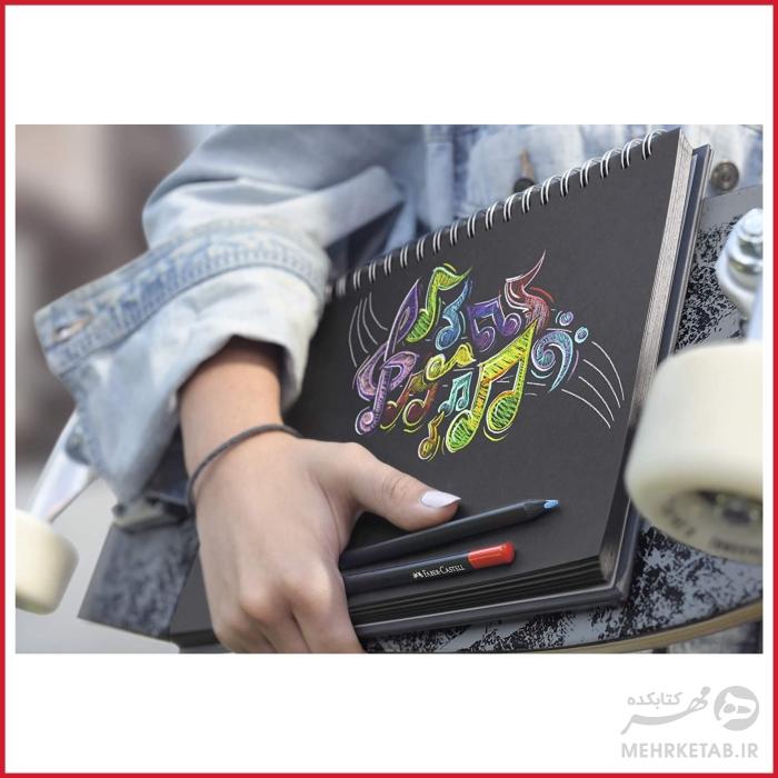 مداد رنگی 36 رنگ بلک ادیشن فابر کاستل Faber-Castell Colouring Pencils Black Edition set of 36 - تصویر 4