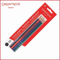بسته چهار عددی مداد طراحی کرن داش Caran Dache Grafik Edelweiss Pencil 3B/Hb/F/2H 4 Pcs Set - Blister
