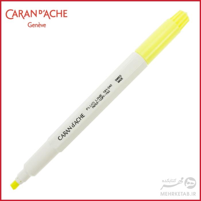 هایلایتر کرن داش مدل فیبرالو caran d'ache fibralo 0915 highlighter - تصویر 2