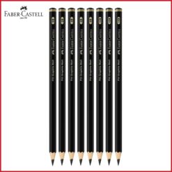 مداد طراحی مات فابر کاستل سری پیت گرافیت Faber-Castell Pitt Matte Black Graphite Pencils